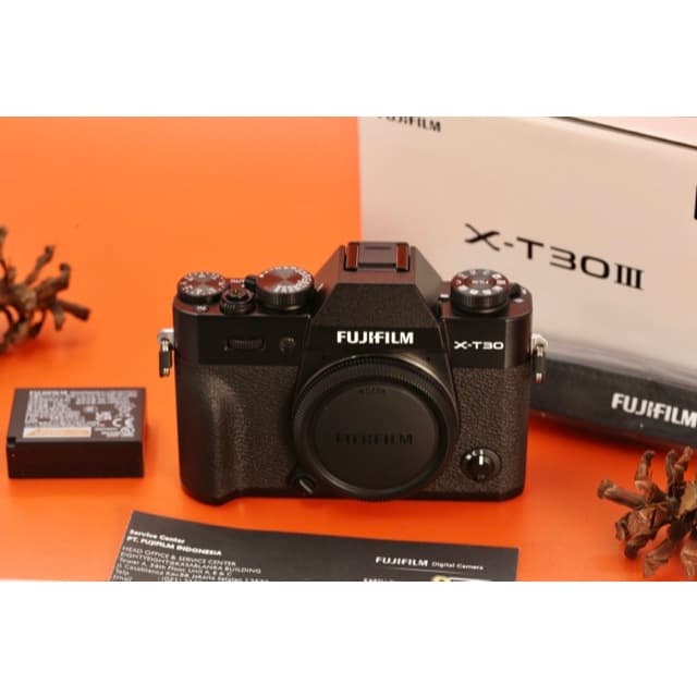 Fujifilm X-T30 III XT30 Mark III [ BNOB ] Garansi 2028 Body Only Fullset B1178 Standar